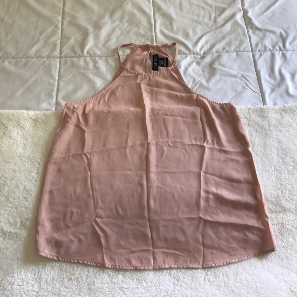 Light pink top